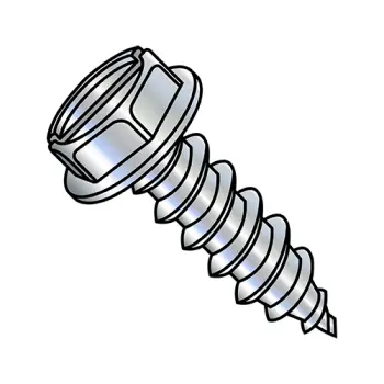 3/8" - 12 x 2 1/2" Self-Tapping Screws | type-ab | Steel | Zinc/Clear | IHWH | Slotted | 3740ABSW