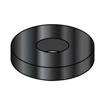 8  S.A.E. Flat Washer Black Zinc