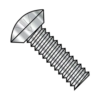 #10 - 32 x 1/4" Machine Screws | 18-8 Stainless Steel | Plain | Phillips | Oval | 1104MPOU188
