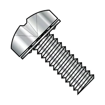 4-40X5/16  Phillips Pan Internal Sems Machine Screw Fully Threaded 18-8 Stainless Steel