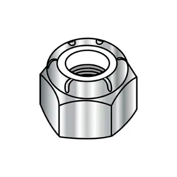1/4-20 NE  Nylon Insert Hex Lock Nut 316 Stainless Steel