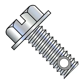 3/8" - 16 x 3 1/2" Machine Screws | Steel | Zinc/Clear | Slotted | IHWH | 3756MSWD