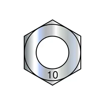 M6-1.00  Din 934 Metric Class 10 Hex Nuts Zinc
