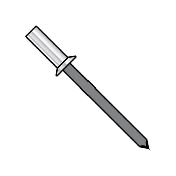 1/8X.18-.25  Countersunk Closed End Aluminum Rivet With Steel Mandrel Plain