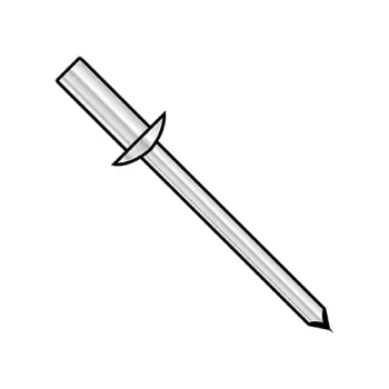 3/16X.50-.62  Closed End Aluminum Rivet Aluminum Mandrel