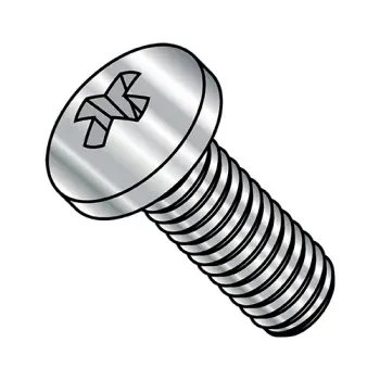 M4-0.7X22  Din 7985A Metric Phillips Pan Machine Screw Full Thread 18-8 Stainless Steel