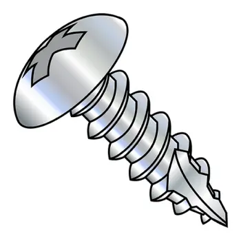 6-18X1/2  Phillips full contour Truss Self Tapping Scrw Type A Type 17 Full thrd Zinc Bake