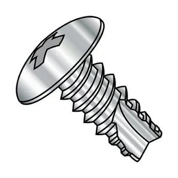6-20X3/8  Phillips Truss Thread Cutting Screw Type 25 Fully Threaded 18-8 Stainless Steel