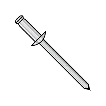3/16X.75-.87  Stainless Steel Rivet With Stainless Steel Mandrel
