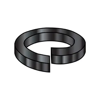 M4  Din 127B Metric Split Lock Washer 18-8 Stainless Steel Black Oxide