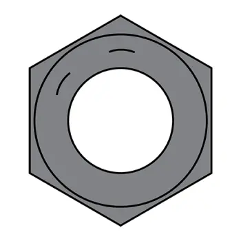 1 1/2-6  Coarse Thread Finished Hex Nut Grade 8 Plain