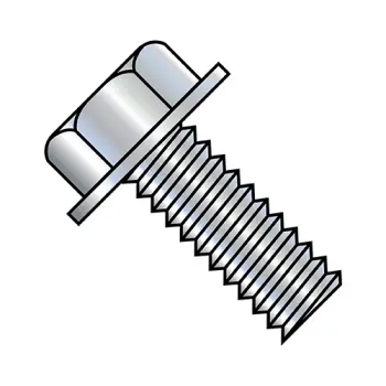#4 - 40 x 3/8" Machine Screws | Steel | Zinc/Clear | Unslotted | IHWH | 0406MW