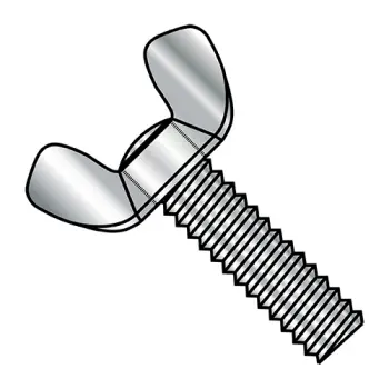 M6-1.0X12  Metric Light Series Cold Forged Wing Screw Full Thred American Type A2 Stainless