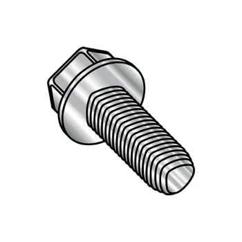 M5-0.8X16  Din 7500D Metric Unslot Hexwasher Thread Roll Screw Full Thd 18-8 S/S Pass Wax