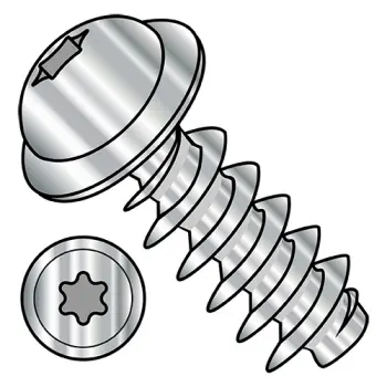 M2.5-1.12 X 12 Six-Lobe Round Washer PT Alt 30º Full Thread A2 Stainless Steel (Metric)