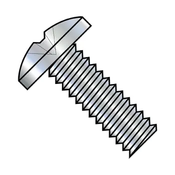 #6 - 32 x 1/8" Machine Screws | Steel | Zinc/Clear | Phillips | Bind & Undercut | 0602MPB