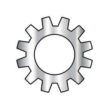 4  External Tooth Lock Washer 410 Stainless Steel