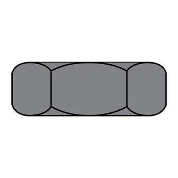 7/8-14  Hex Jam Nut Plain Steel