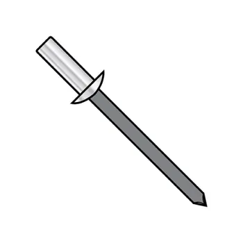 3/16X.25-.37  Closed End Aluminum Rivet Steel Mandrel Carbon Steel