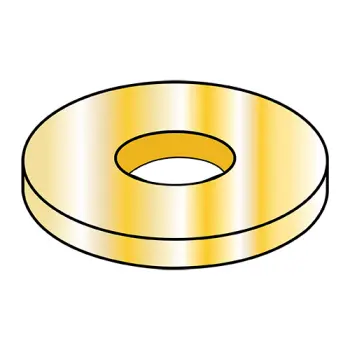 1/2  AN960, Military Machine Screw Washer Cadmium Yellow - Made in U.S.A.