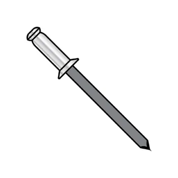 5/32X.37-.50  Countersunk Aluminum Rivet With Steel Mandrel