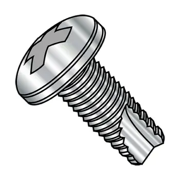 1/4-20X1/2  Phillips Pan Thread Cutting Screw Type 23 Fully Threaded 18-8 Stainless Steel