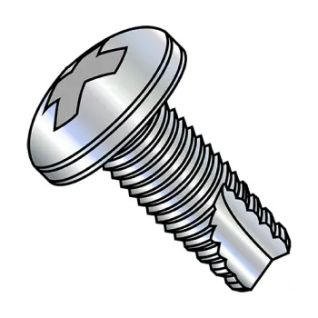 4-40X5/8  Phillips Pan Thread Cutting Screw Type 23 Fully Threaded Zinc