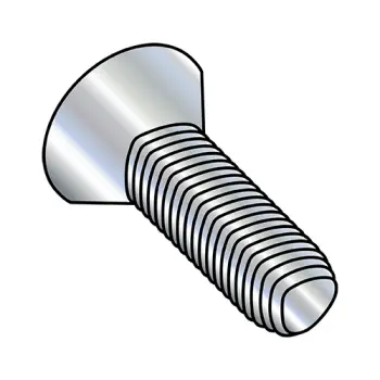 #6 - 32 x 7/16" Thread-Rolling Screws | Steel | Zinc/Clear | Flat | Phillips | 0607RPF