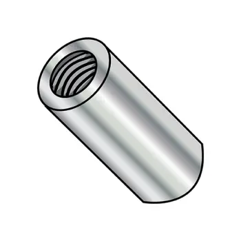 4-40X1/2  One Quarter Round Standoff Brass Nickel