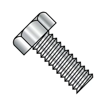 #10 - 24 x 1/2" Machine Screws | 18-8 Stainless Steel | Plain | Unslotted | Indented Hex | 1008MH188