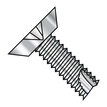 8-32X3/8  Phillips Flat Undercut Thread Cutting Screw Type 23 Fully Thrd 18-8 Stainless
