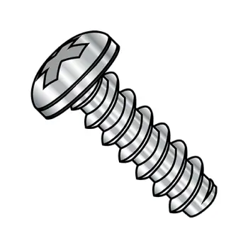 10-16X1 3/4  Phillips Pan Self Tapping Screw Type B Fully Threaded 18-8 Stainless Steel