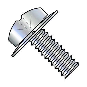 2-56X3/8  Phillips Pan Square Cone Sems Fully Threaded Zinc