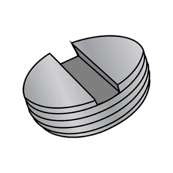 1/2-14  Slotted Pipe Plug Die Cast Zinc Alloy