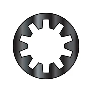 M3  Din 6797J Metric Internal Tooth Lock Washer Black Oxide and Oil