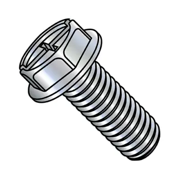 1/4" - 20 x 5/8" Machine Screws | Steel | Zinc/Clear | Combo | IHWH | 1410MCW