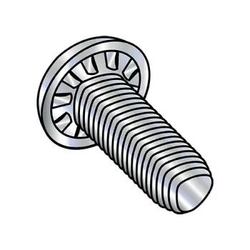 4-40X5/16  Phil Pan Taptite Alt Internal Tooth washer Thread Roll Full Thread Zinc Bake Wax