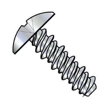 10-16X1/2 #8HD  Phillips Truss High Low Screw Fully Threaded Zinc And Bake