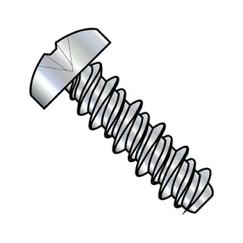 3-28X3/8 #2HD  Phillips Pan High Low Screw Fully Threaded Zinc And Bake