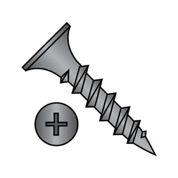 #6 x 2 1/2" Drywall Screws | Steel | Phosphate | Phillips | Bugle | 0640CPG