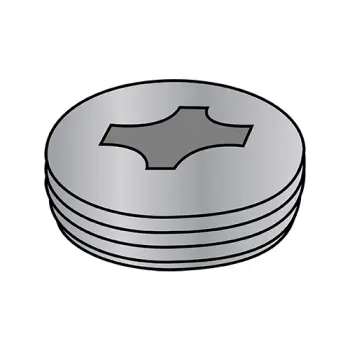 1/2-14  Phillips Pipe Plug Die Cast Zinc Alloy