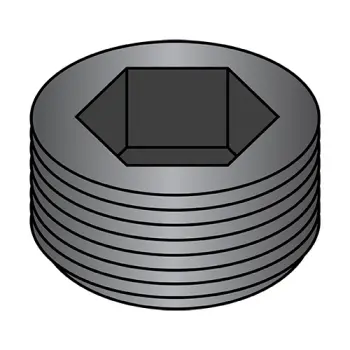 1/2  Dry Seal Socket Pipe Plug Plain