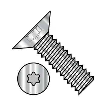 #6 - 32 x 5/16" Machine Screws | 18-8 Stainless Steel | Plain | 6-Lobe | Flat | 0605MT1188